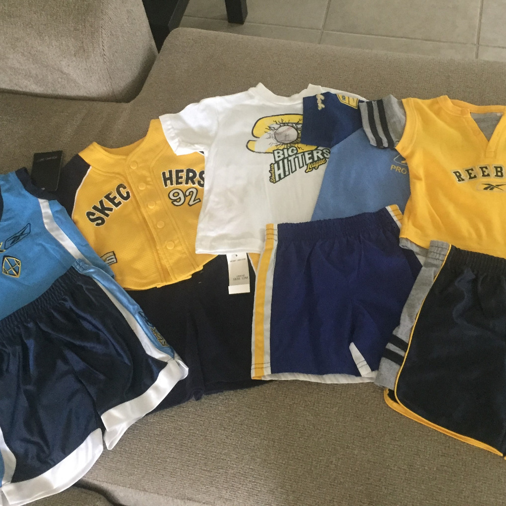 Baby Boy 12 Months Shorts Sets Bundle